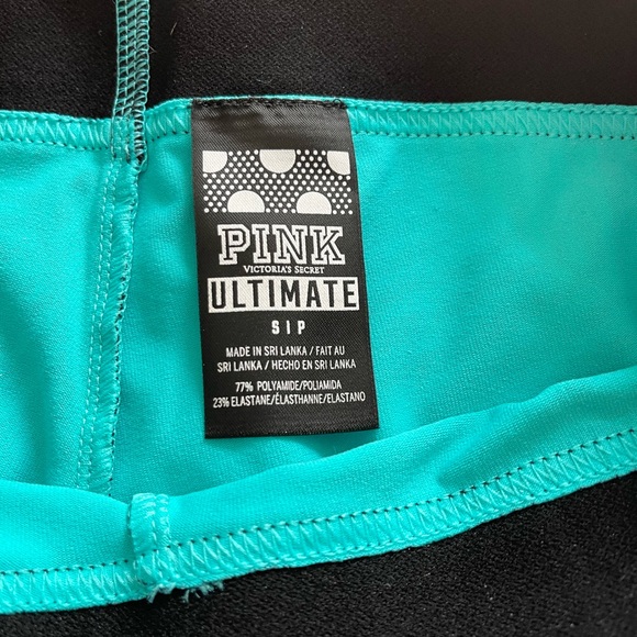Victoria's Secret Pink Ultimate Extreme Crop athletic workout pants. Size Small - Picture 4 of 9